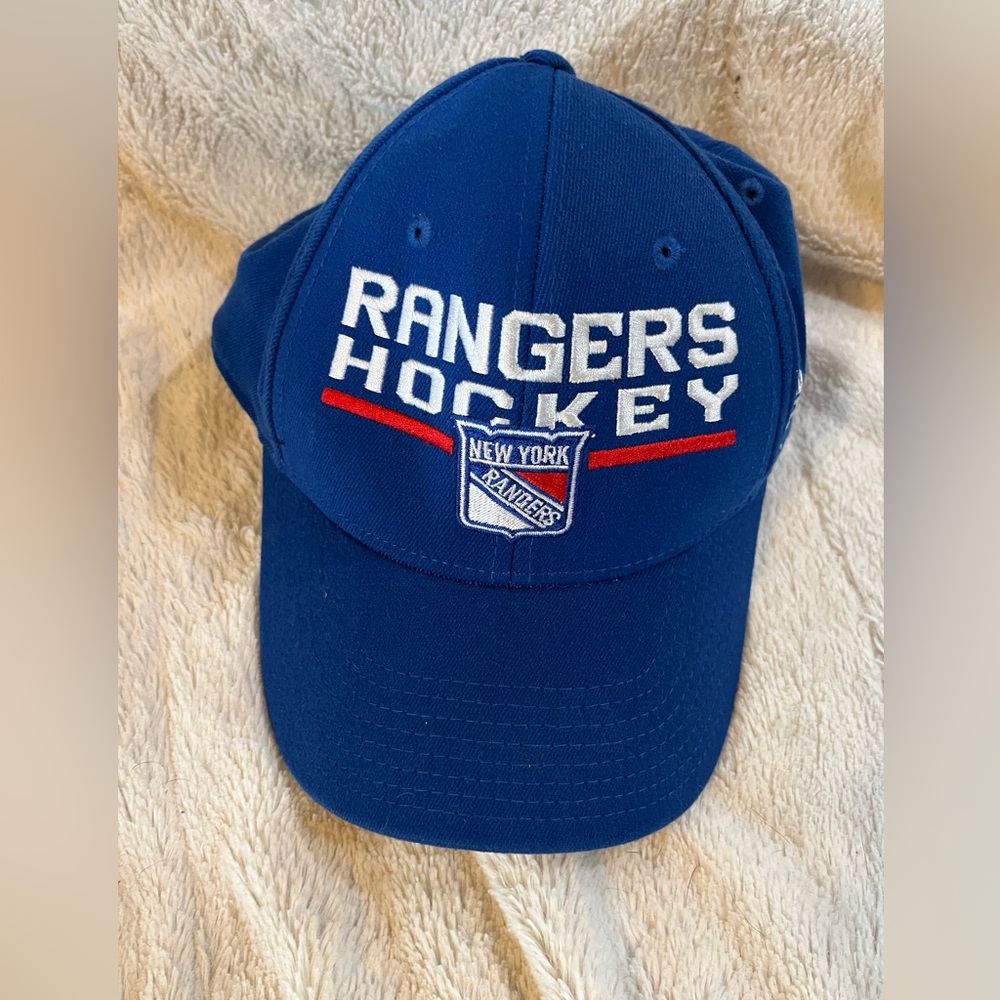 Reebok New York Rangers Hat Cap Center Ice Series Fitted Size Large / XL